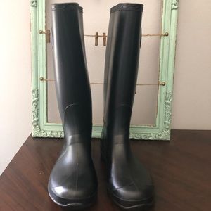 Kamik Black Rain Boots size 7